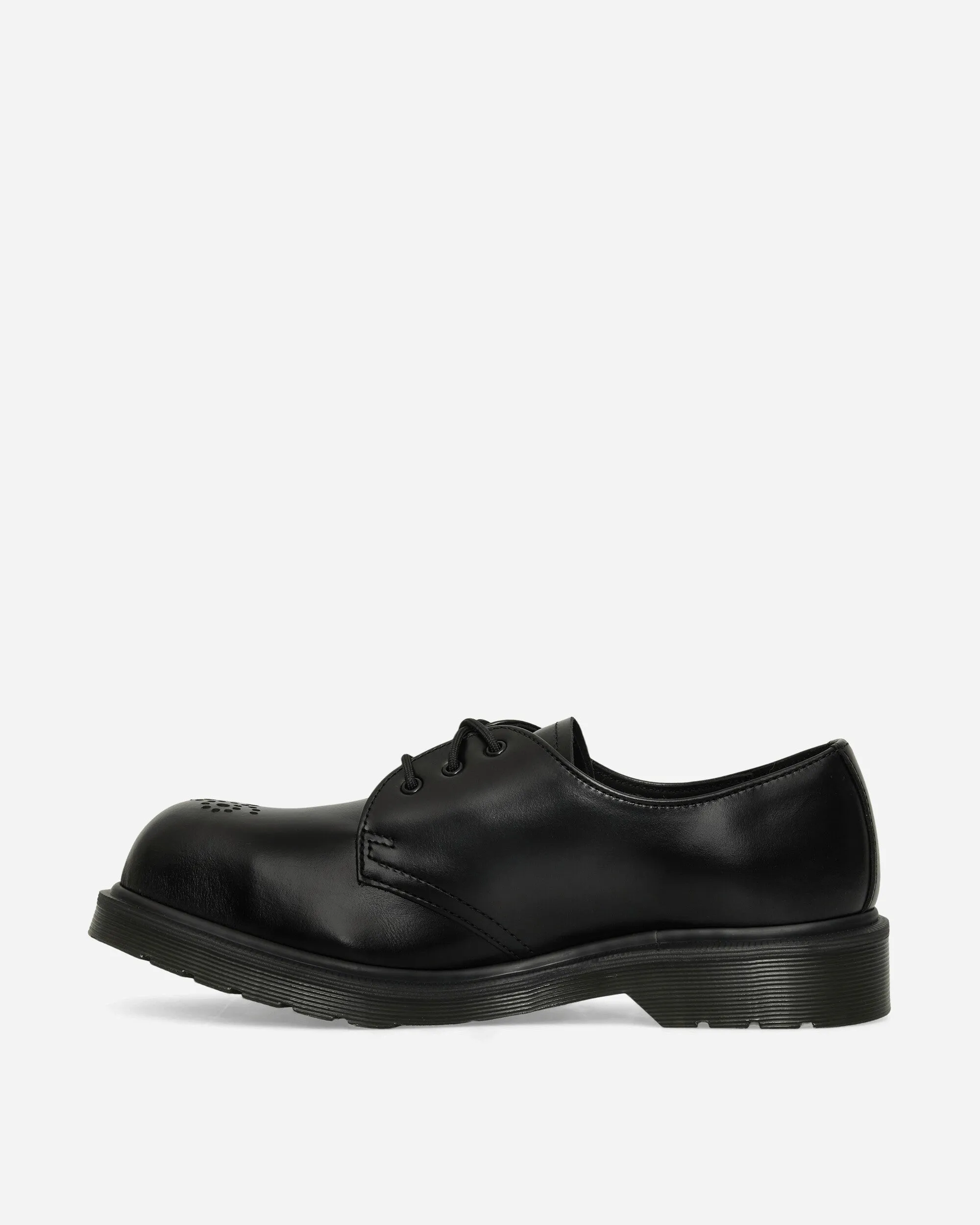 1461 Analine Leather Steel Toe Shoes Black
