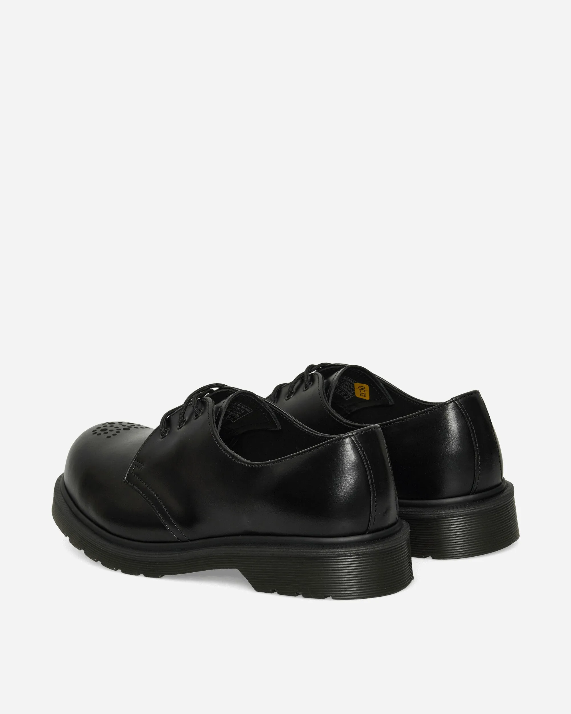 1461 Analine Leather Steel Toe Shoes Black
