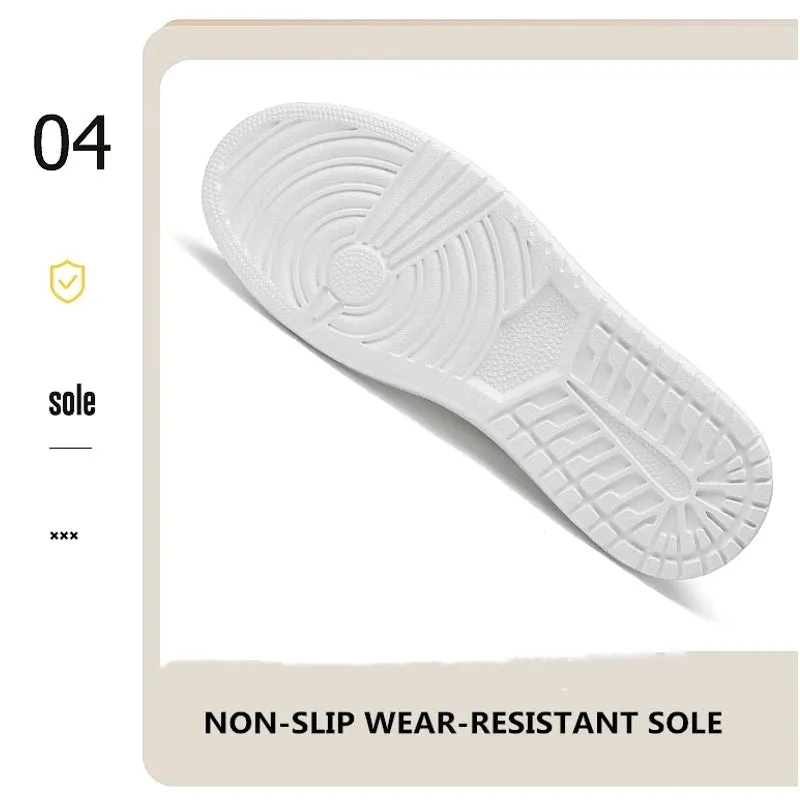 8cm White Black Taller Shoes