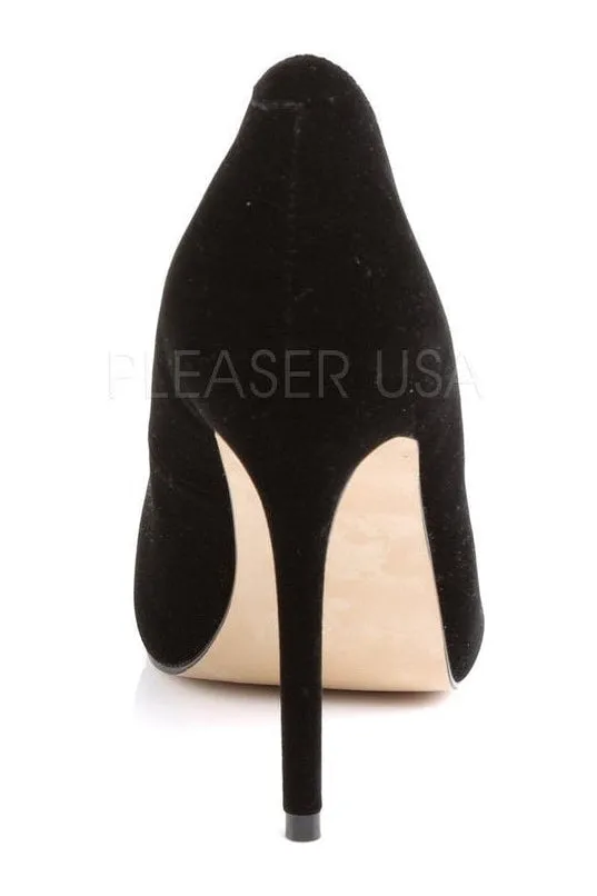 AMUSE-20 Pump  | Black Fabric