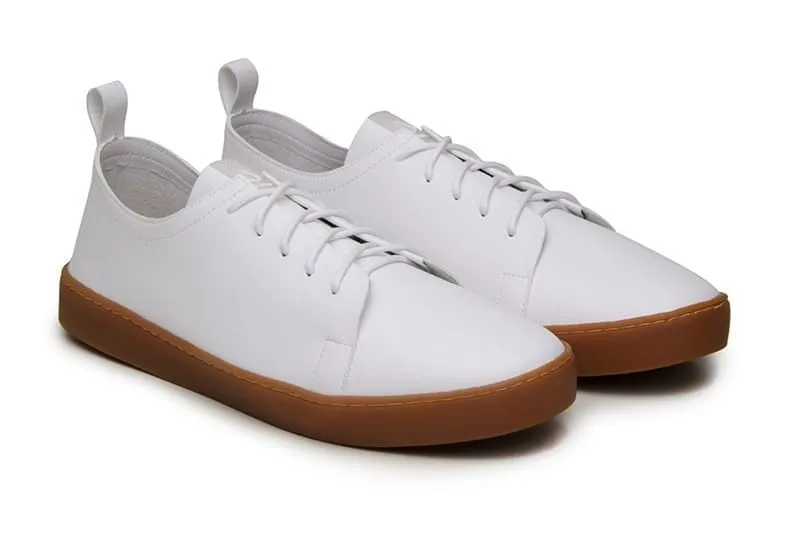 Andy Unisex Vegan Leather Sneakers | White