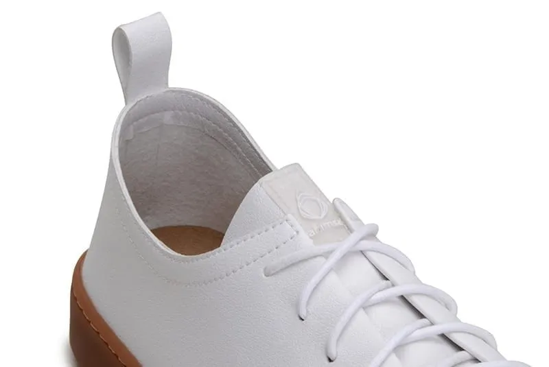 Andy Unisex Vegan Leather Sneakers | White
