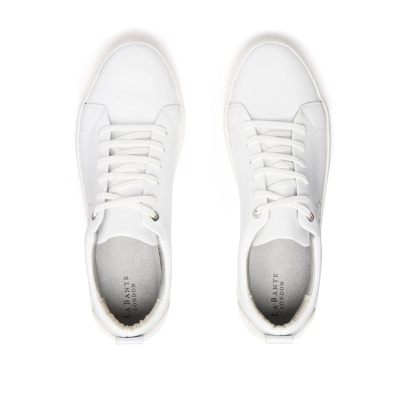 Apple Leather Vegan Sneakers for Men | White