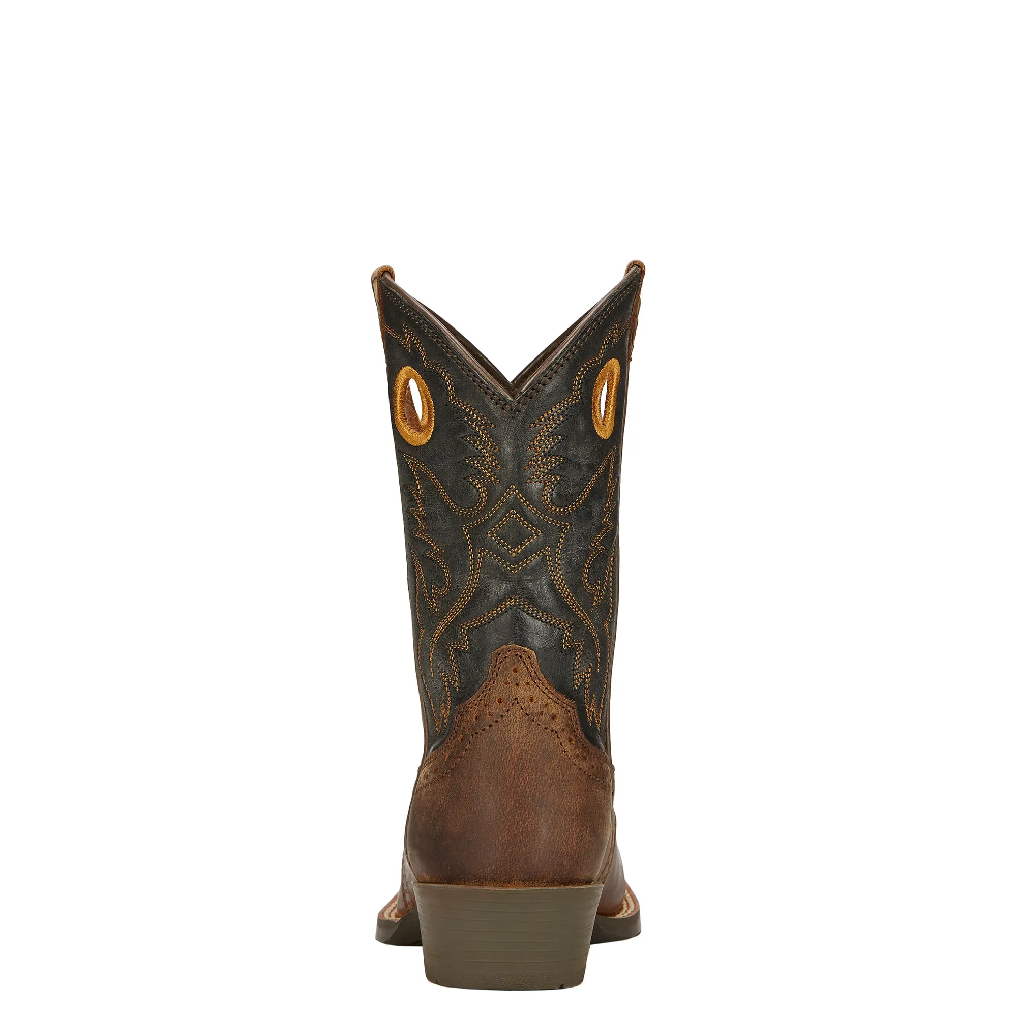 Ariat KIDS' Youth Distressed Brown Roughstock CowboyBoots 10016239