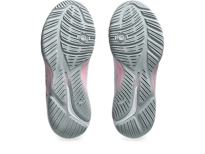 ASICS WOMEN'S NETBURNER 21 WHITE/PAPAYA NETBALL SHOES