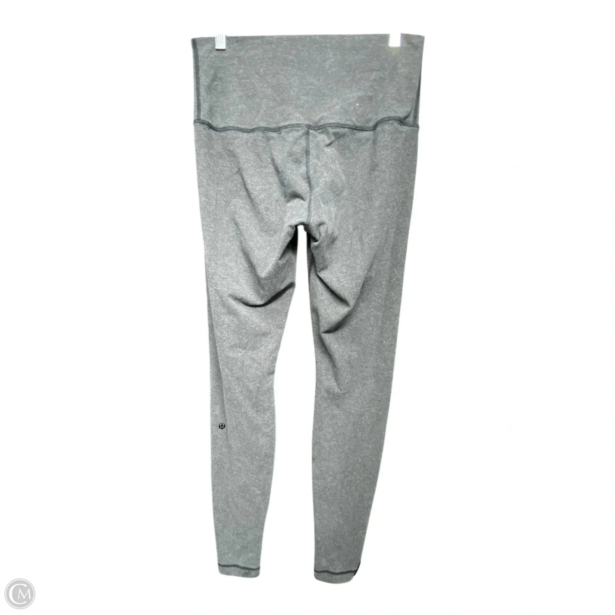 Athletic Leggings By Lululemon In Grey, Size: 10