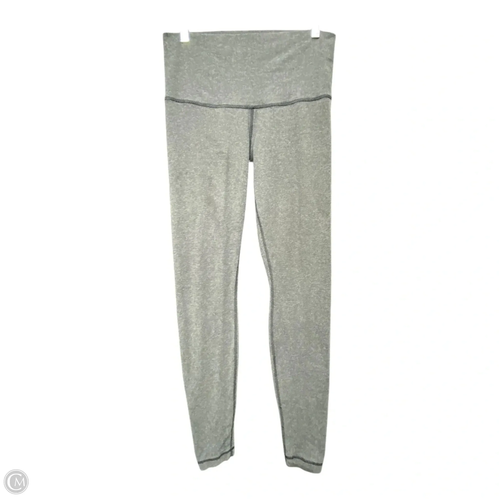 Athletic Leggings By Lululemon In Grey, Size: 10