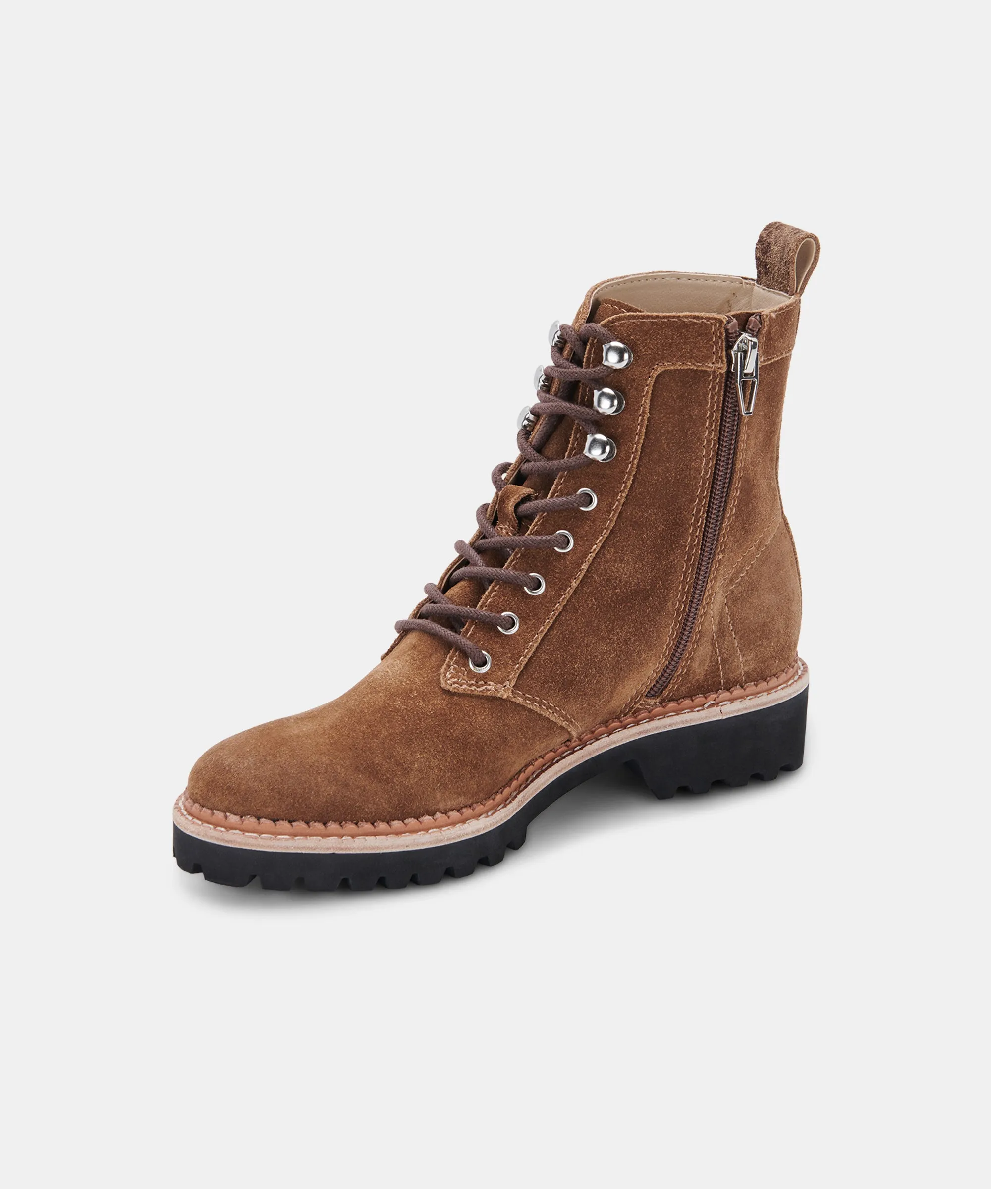 AVENA BOOTS DK BROWN SUEDE