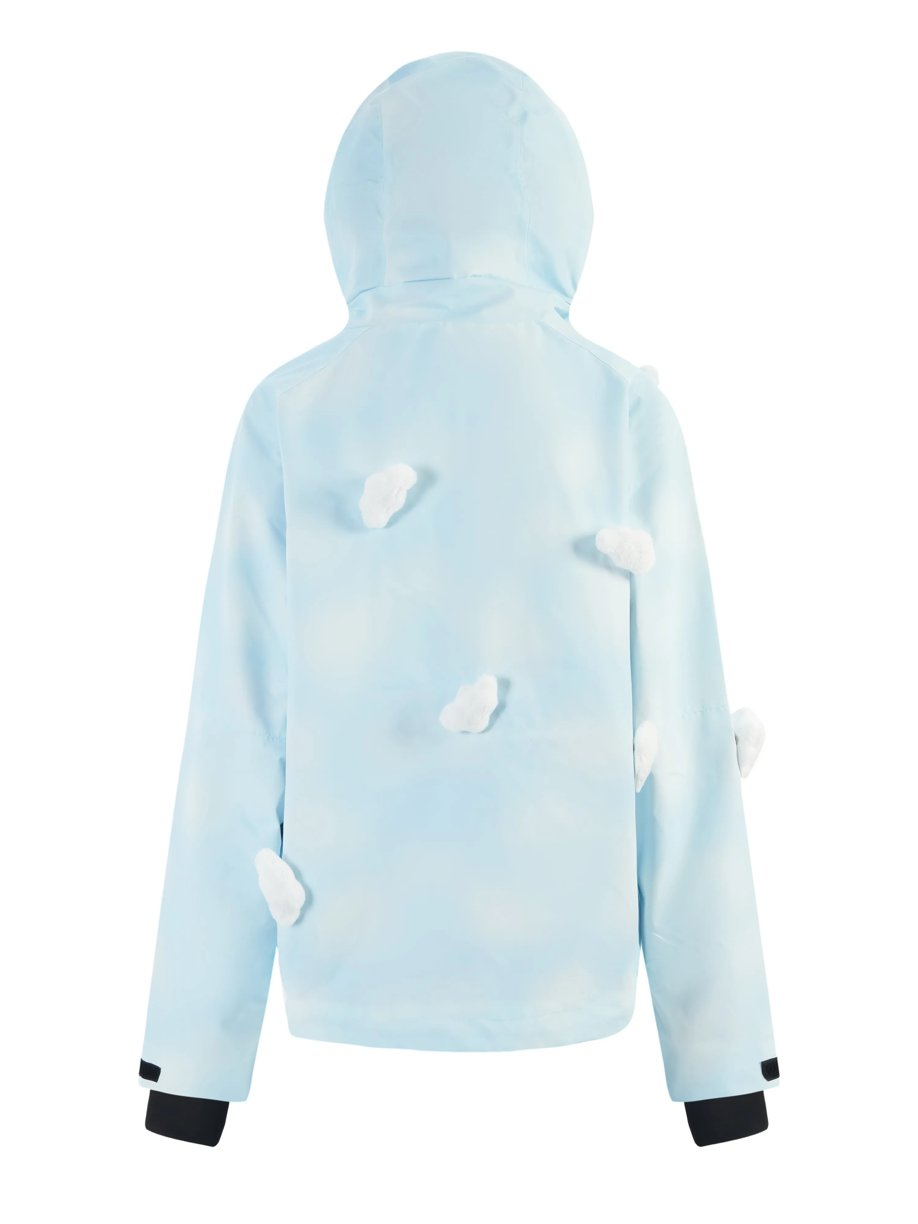 [Blue Stereo Glowing Clouds] Windproof and Waterproof Ski Suit