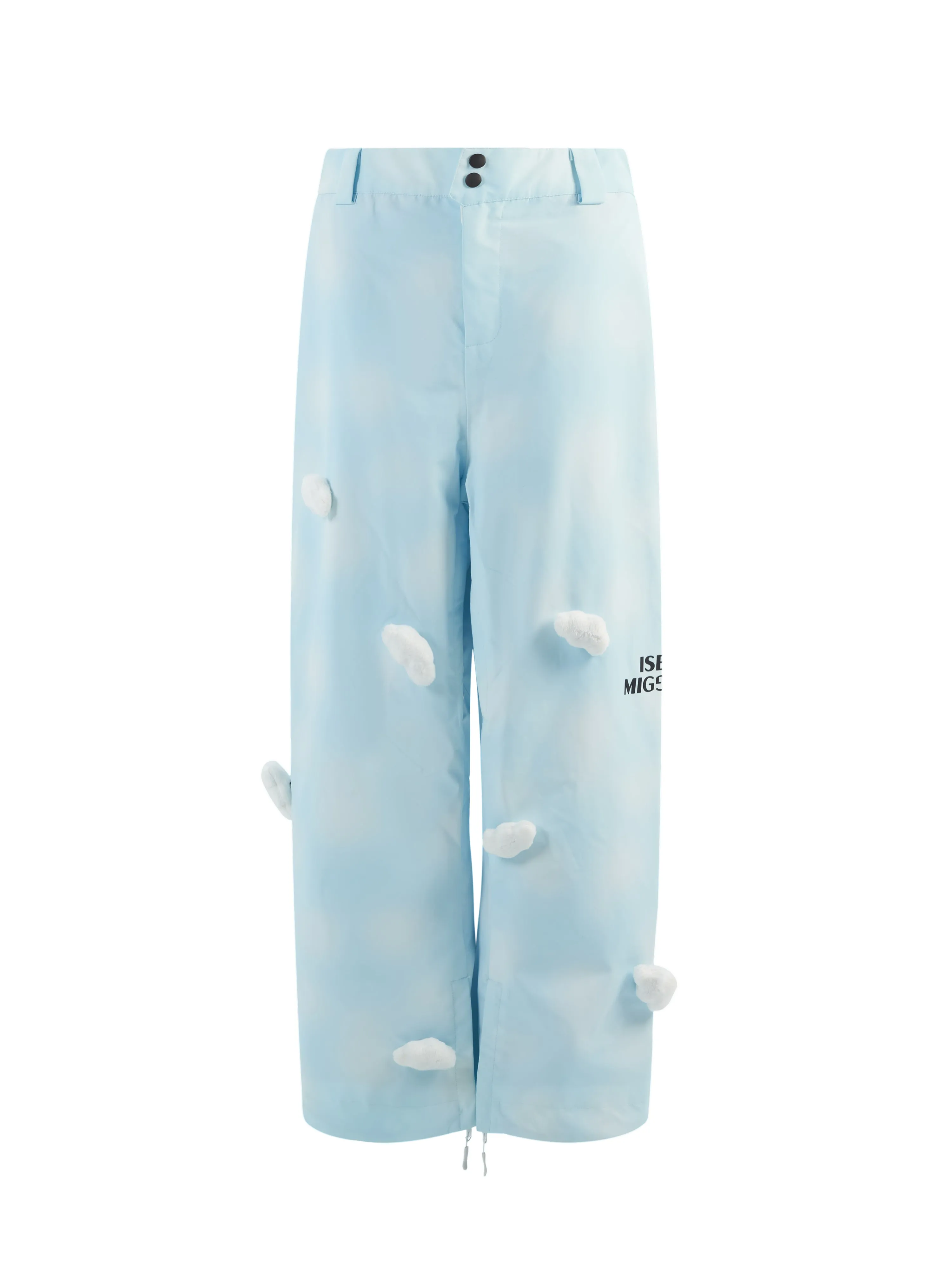 [Blue Stereo Glowing Clouds] Windproof and Waterproof Ski Suit
