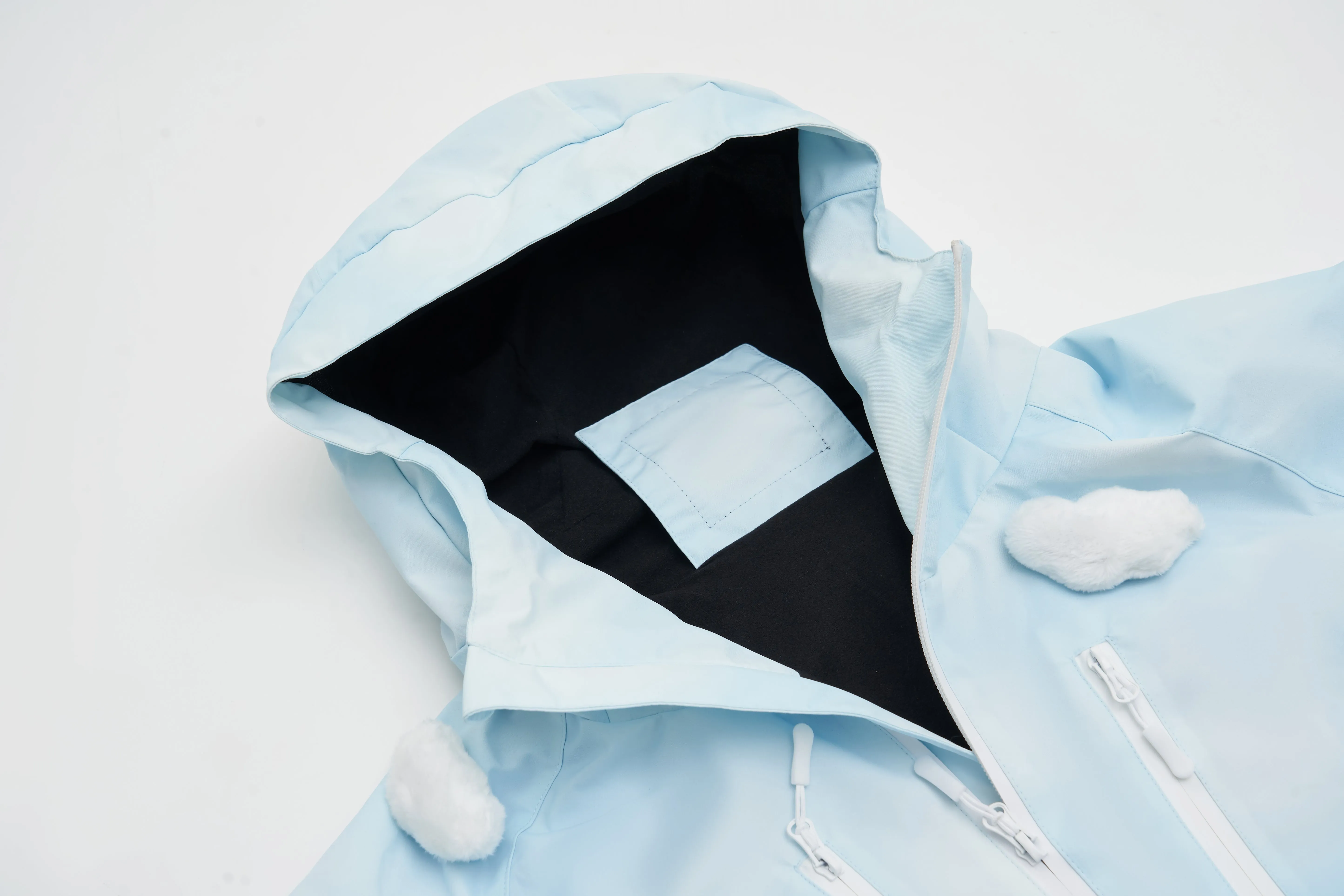 [Blue Stereo Glowing Clouds] Windproof and Waterproof Ski Suit