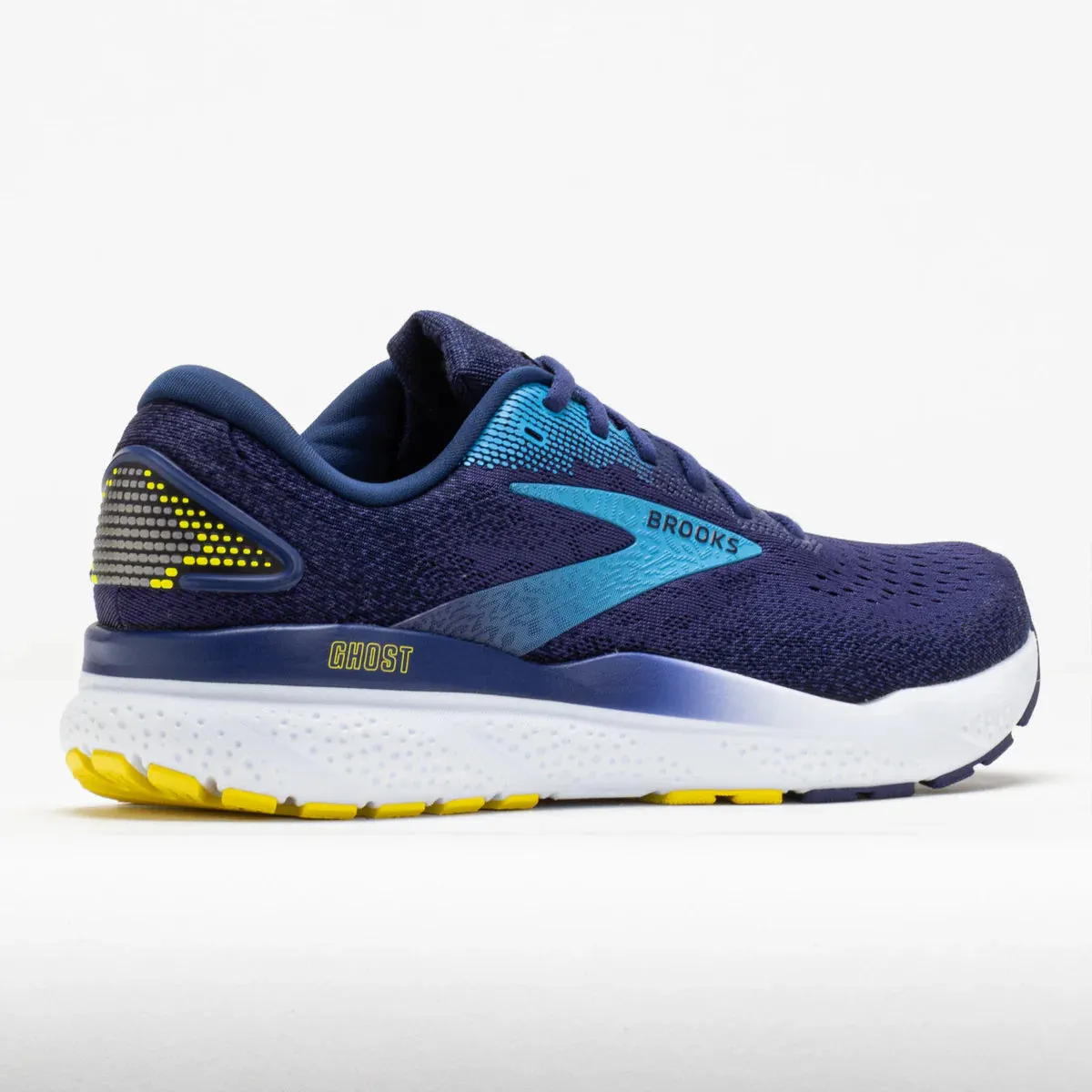 Brooks Ghost 16 (Blue/Bonnie Blue/Yellow) - Men's