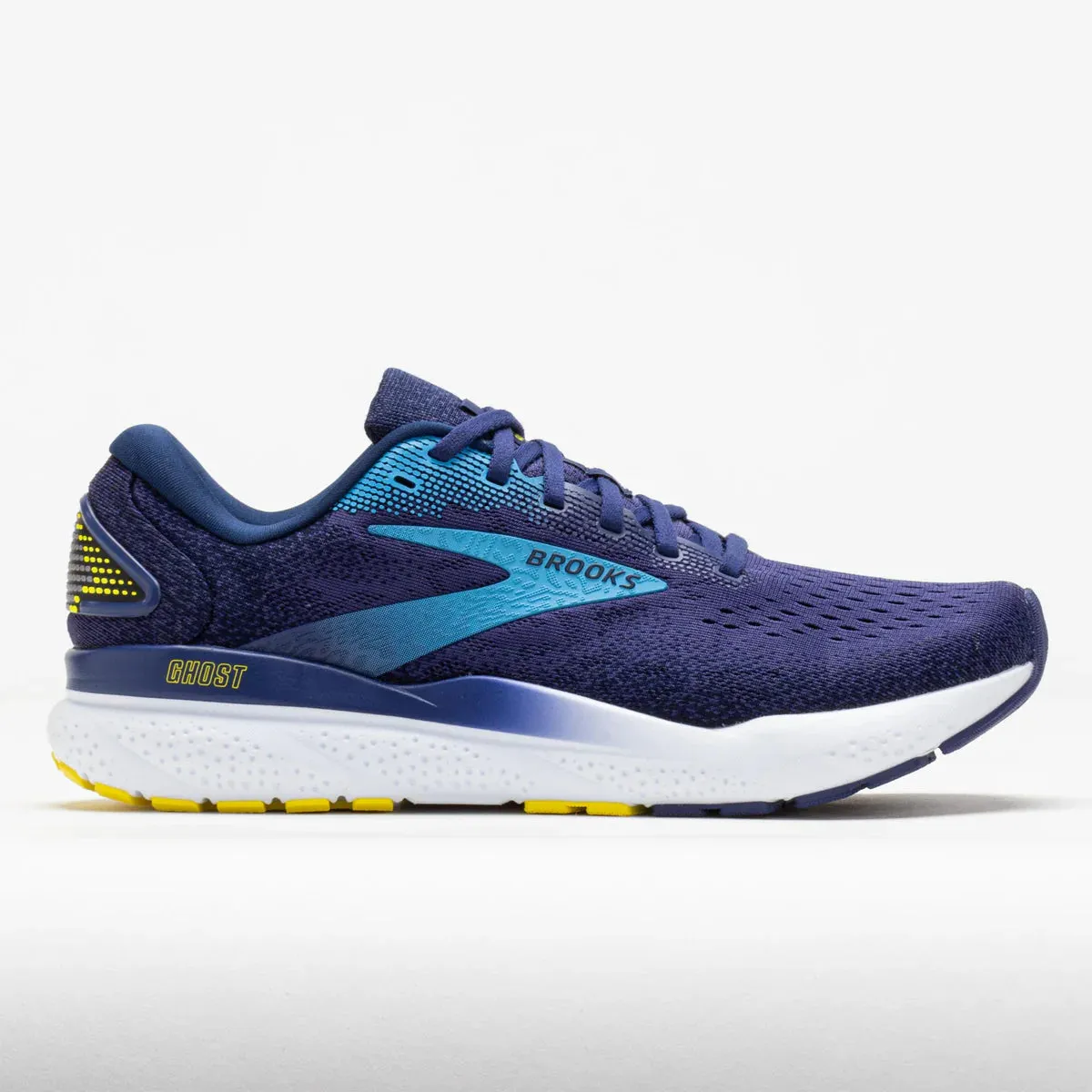 Brooks Ghost 16 (Blue/Bonnie Blue/Yellow) - Men's