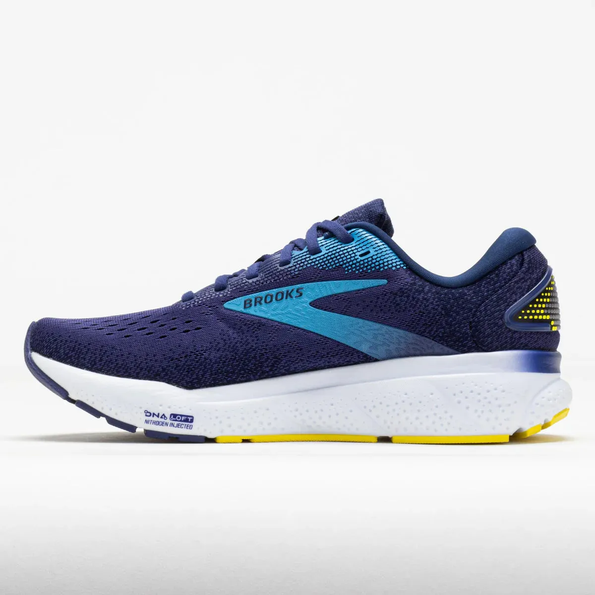 Brooks Ghost 16 (Blue/Bonnie Blue/Yellow) - Men's