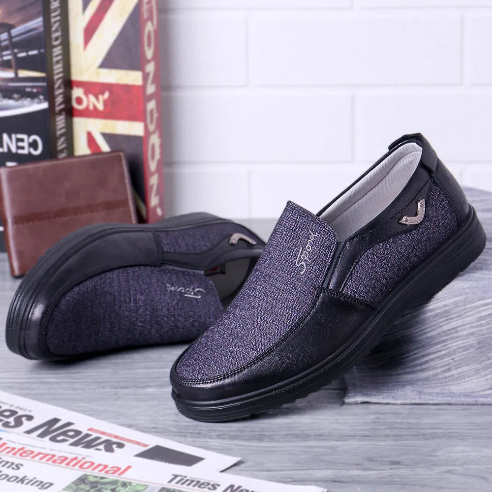 Casual Lightweight Slip On Men Dress Shoes