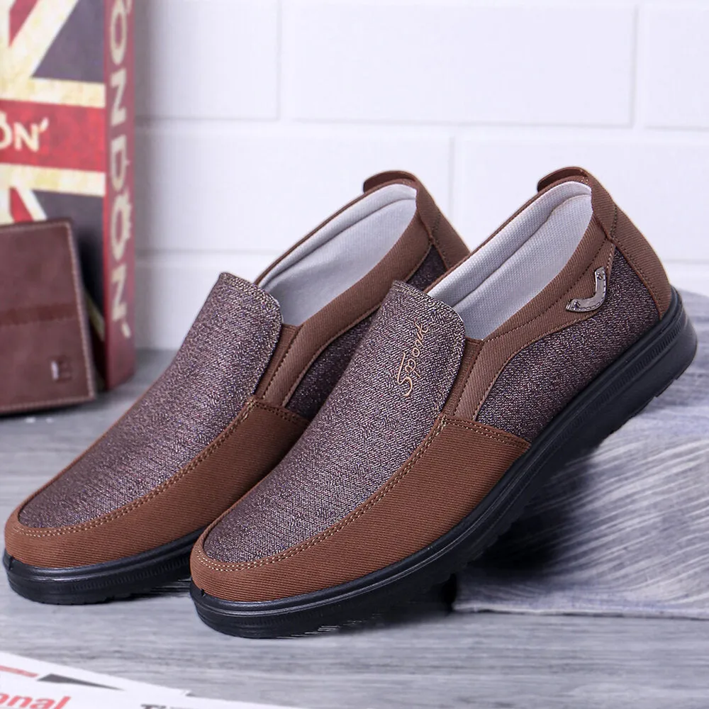 Casual Lightweight Slip On Men Dress Shoes