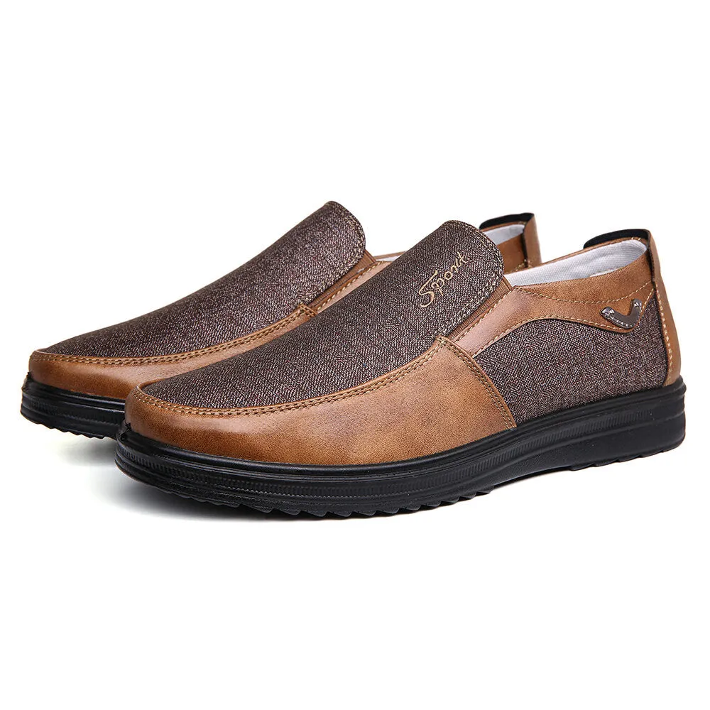 Casual Lightweight Slip On Men Dress Shoes
