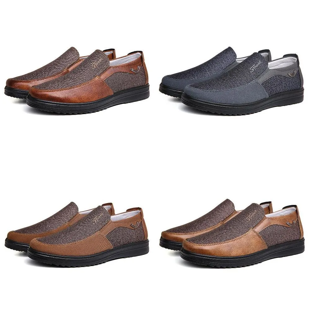 Casual Lightweight Slip On Men Dress Shoes
