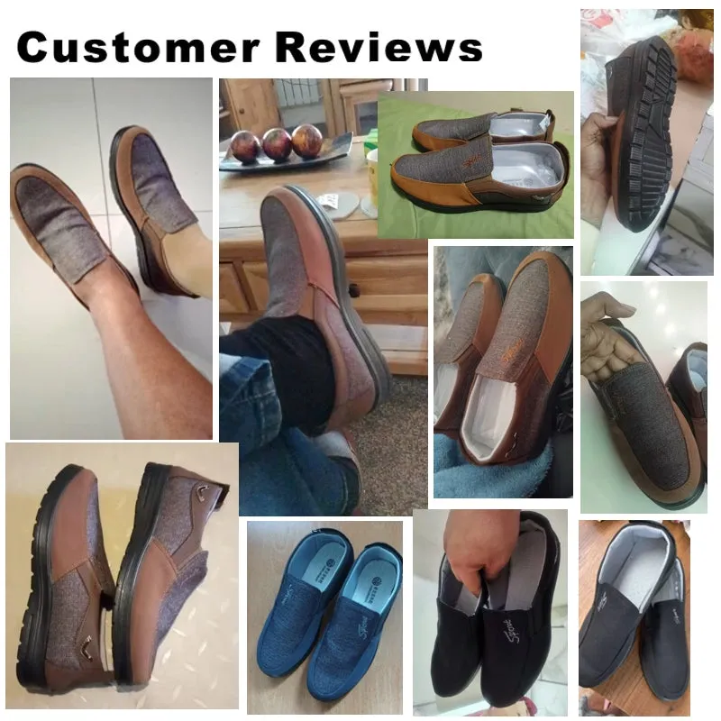 Casual Lightweight Slip On Men Dress Shoes