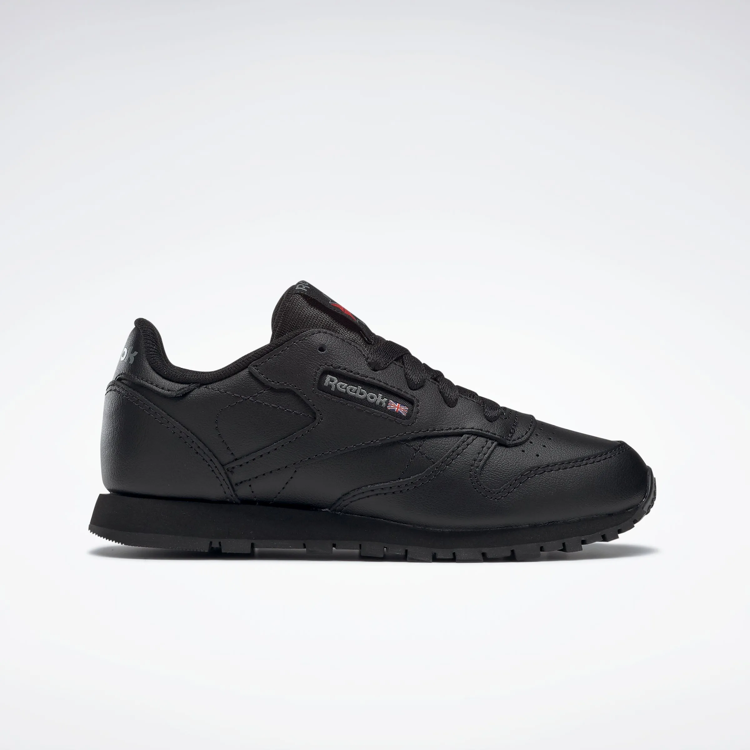 Classic Leather Shoes - Little Kids Black