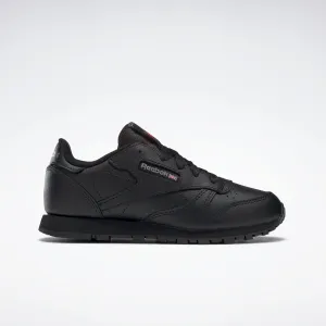 Classic Leather Shoes - Little Kids Black