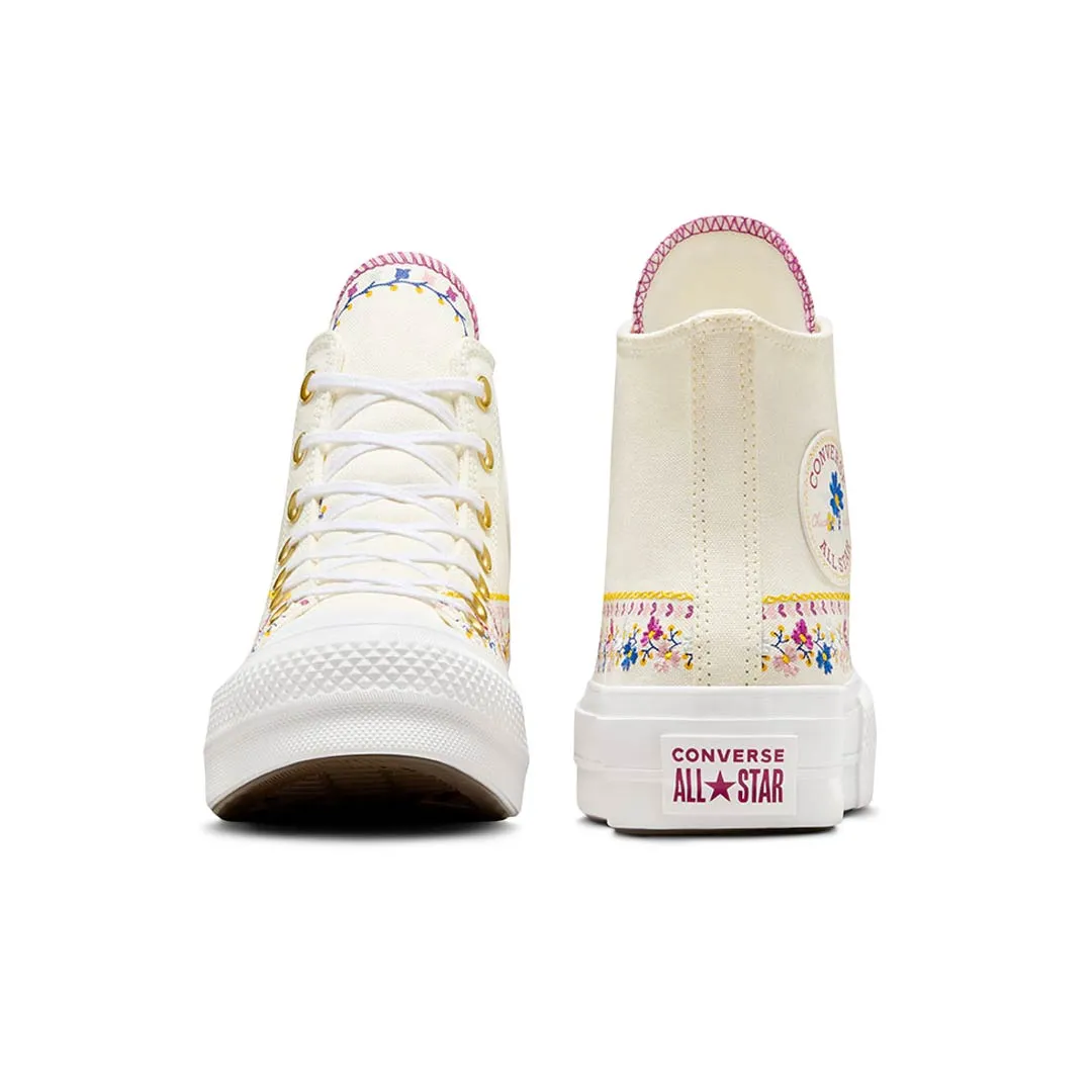 Converse - Women's Chuck Taylor All Star Lift Platform Free Spirit Florals High Top Shoes (A12050C)