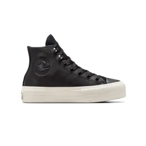 Converse - Women's Chuck Taylor All Star Lift Platform Leather High Top Shoes (A08312C)