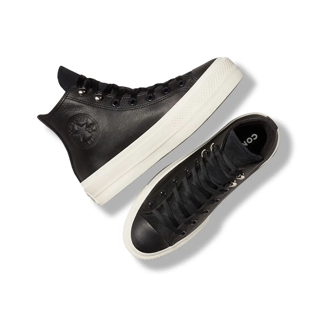 Converse - Women's Chuck Taylor All Star Lift Platform Leather High Top Shoes (A08312C)