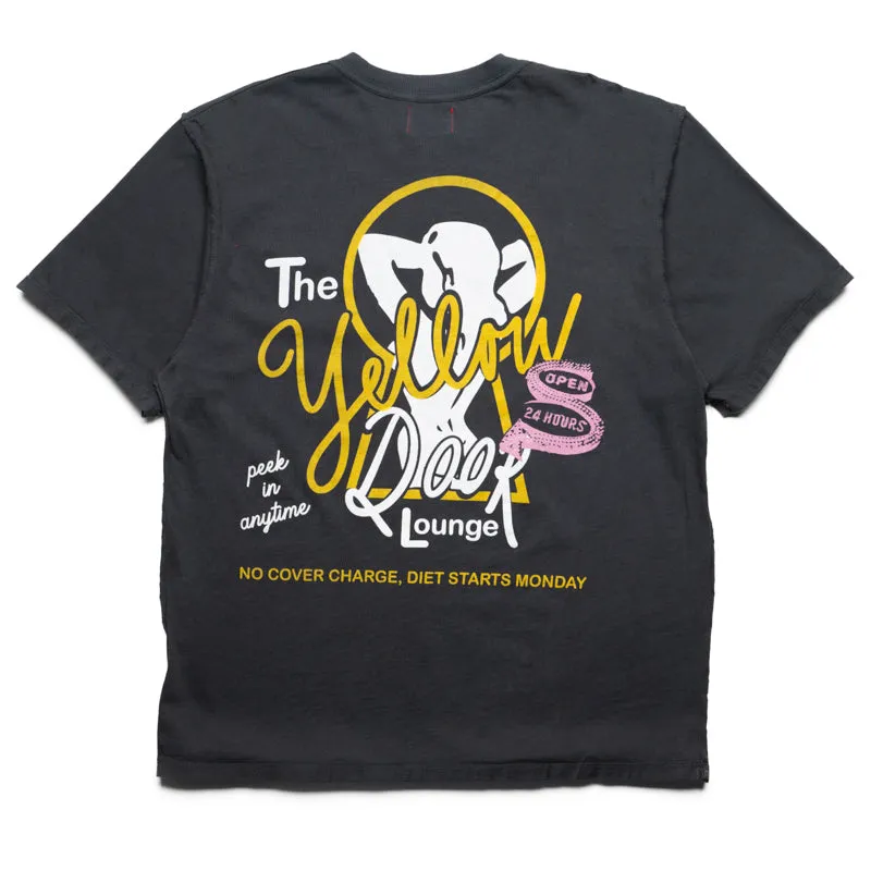 Diet Starts Monday Yellow Door Tee - Vintage Black
