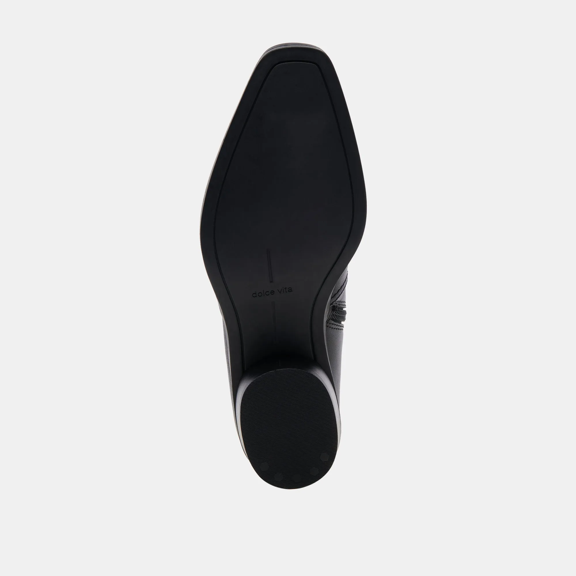 FAHARI H2O BOOTIES BLACK LEATHER