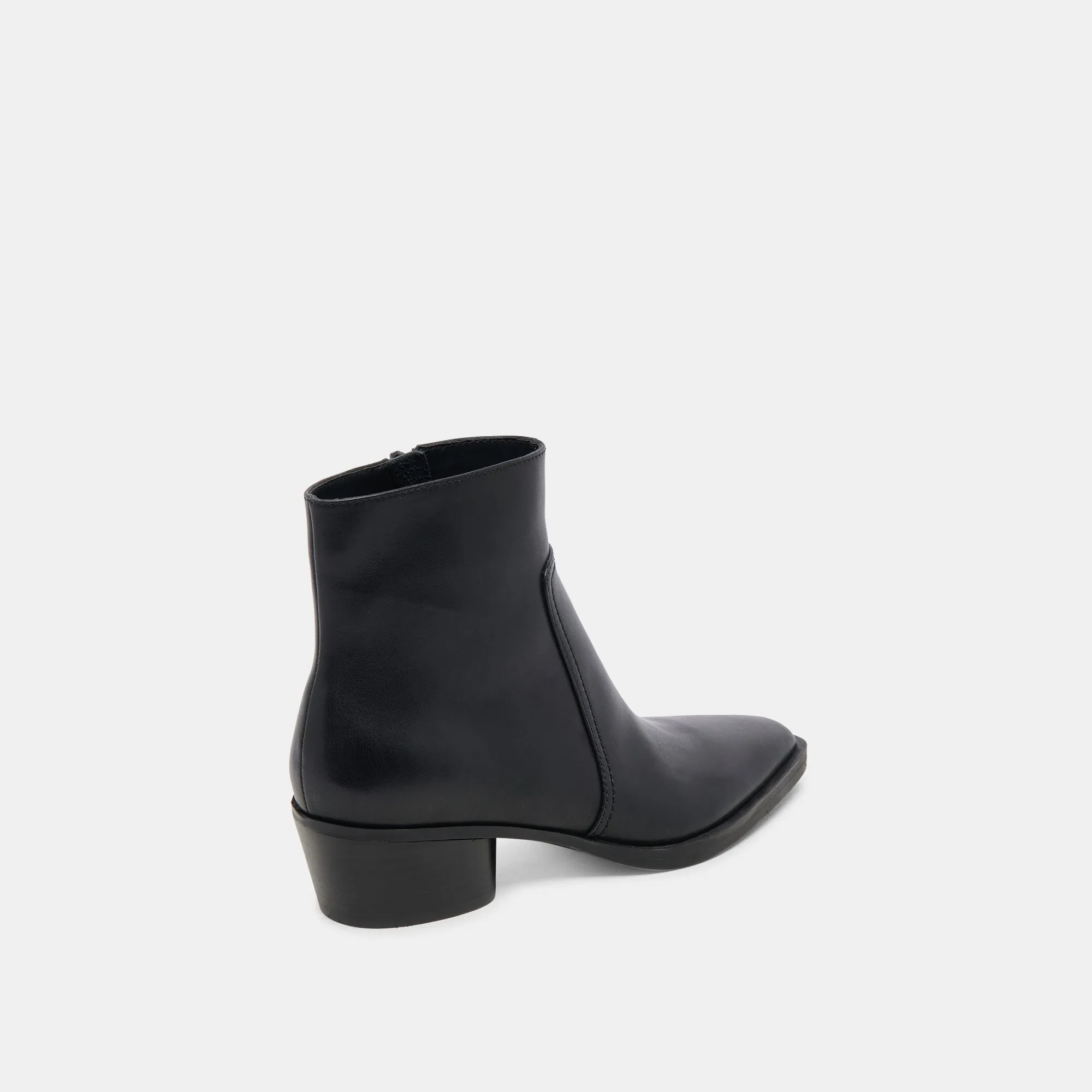 FAHARI H2O BOOTIES BLACK LEATHER