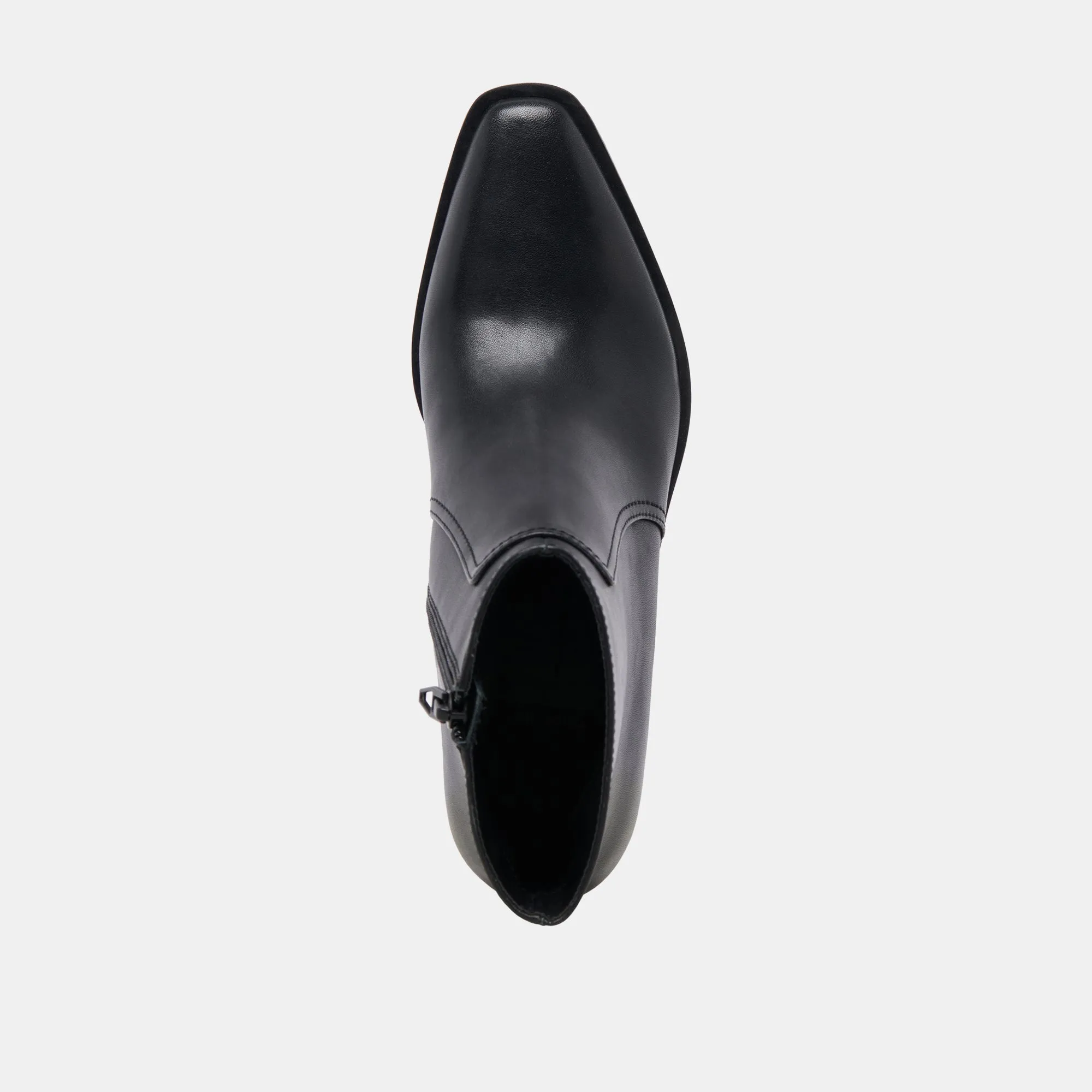 FAHARI H2O BOOTIES BLACK LEATHER