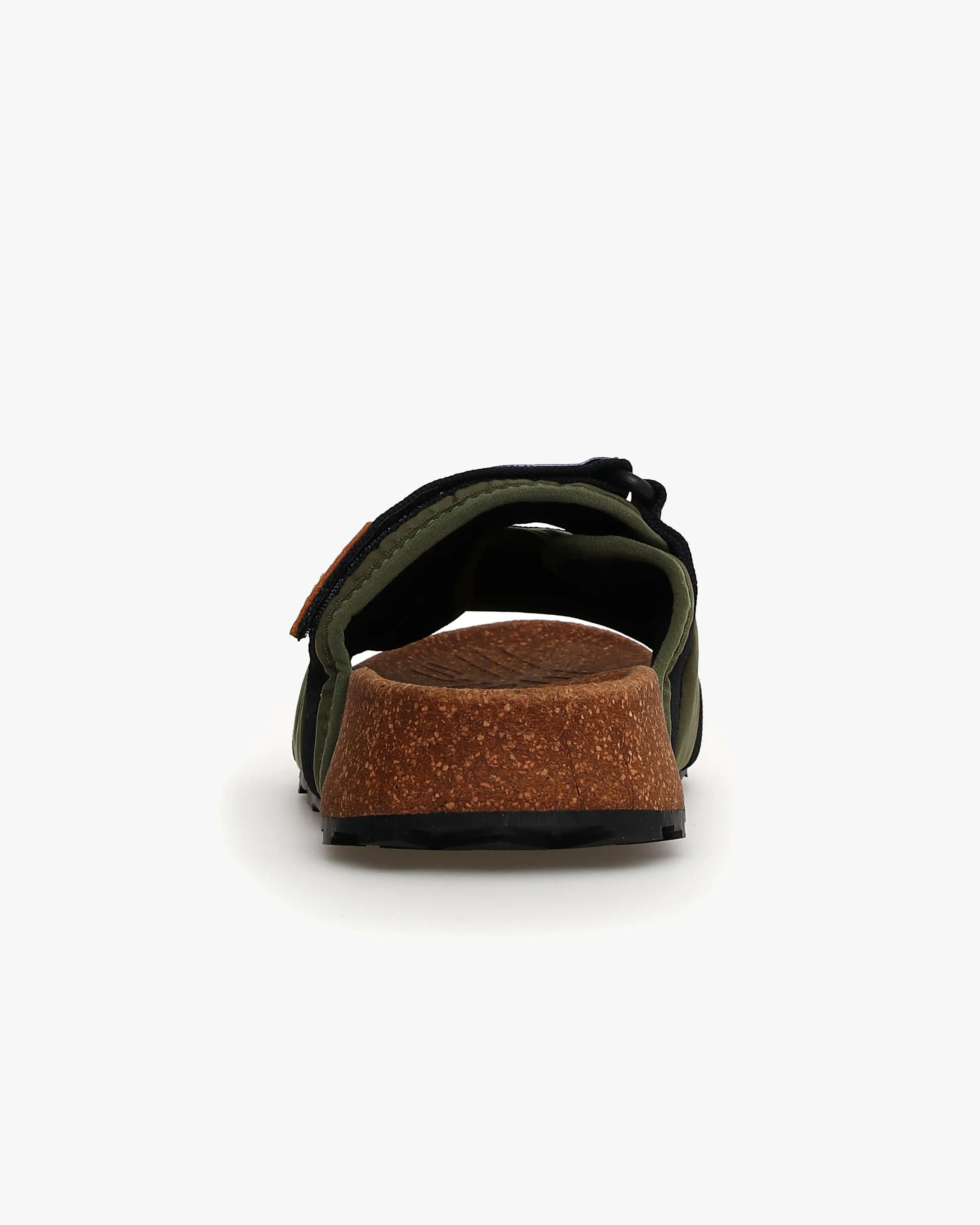 Flower Mountain Niwa Slipper Sandals - Khaki / Black