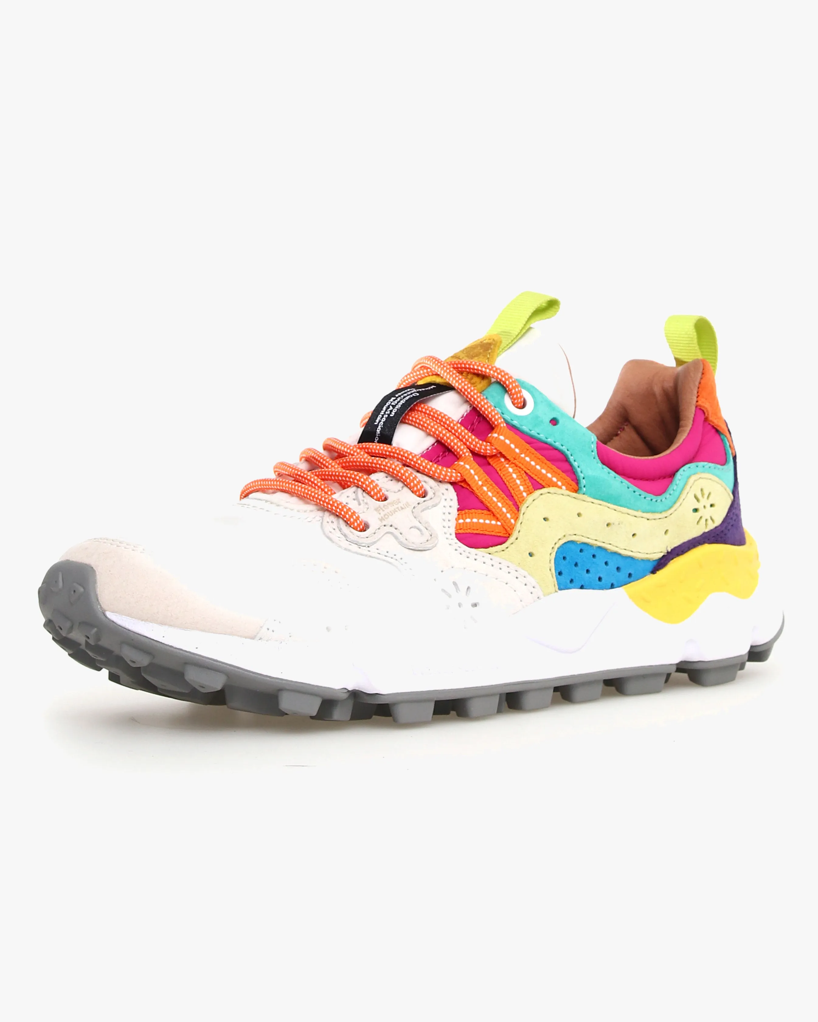 Flower Mountain Womens Yamano 3 Suede & Nylon - Pink / White