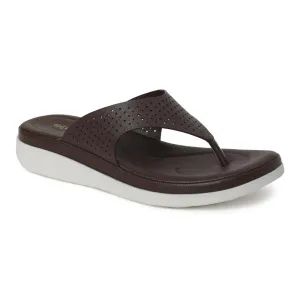Healers Casual Brown Flip Flop For Women JD-40 By Liberty