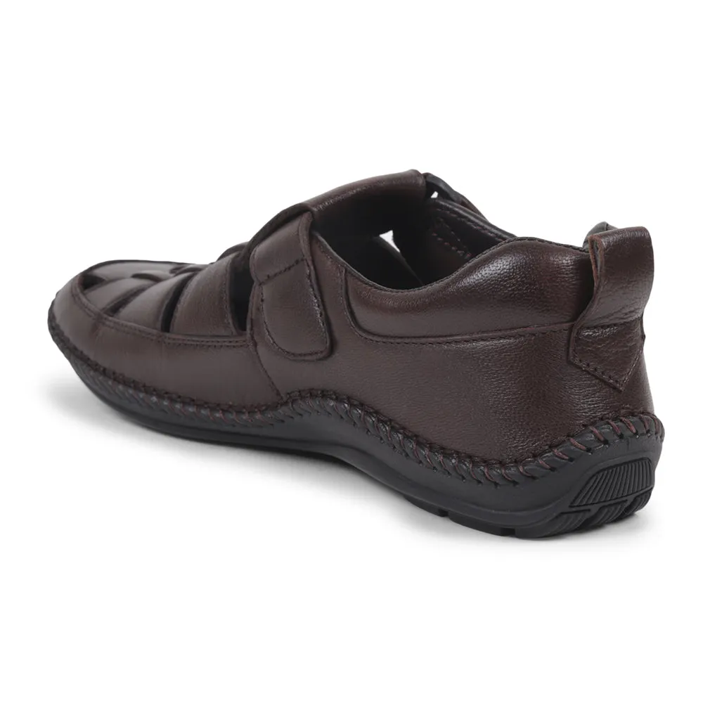 Healers Casual Brown Sandal For Men VCL-39 By Liberty