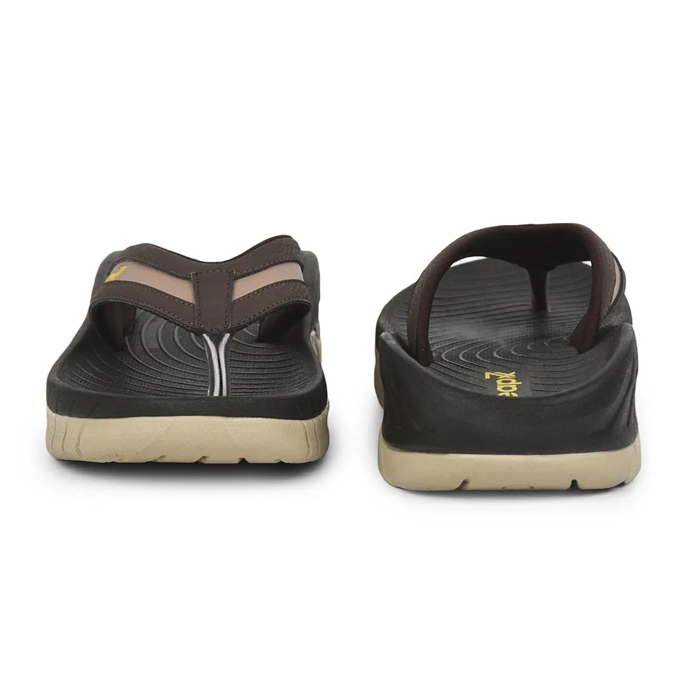 Leap7x By Liberty Men EVERLAST-2 Brown Casual Flip-Flop