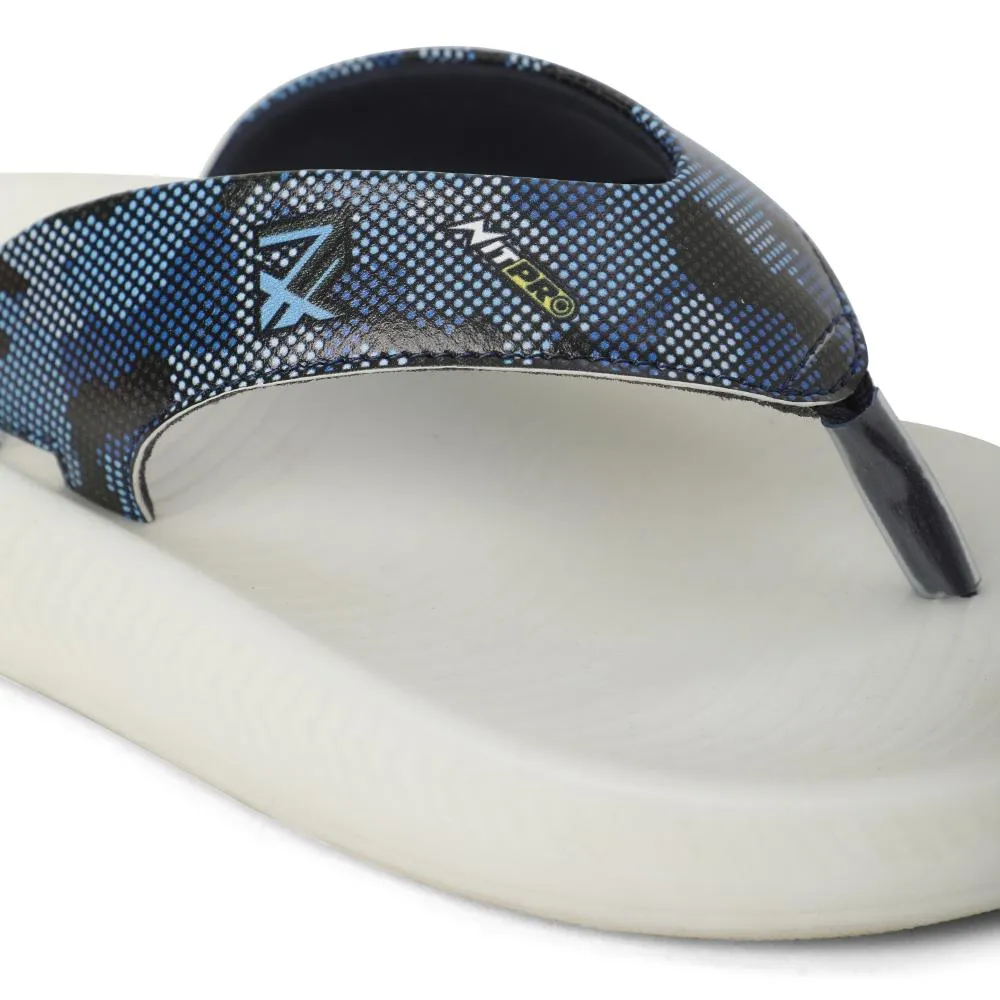 Leap7x By Liberty NITWALK-3 Casual Slides For Mens (Teal Blue)