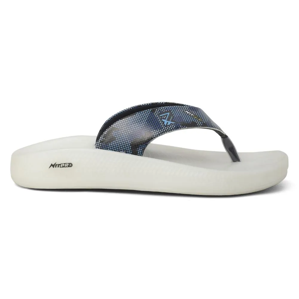 Leap7x By Liberty NITWALK-3 Casual Slides For Mens (Teal Blue)