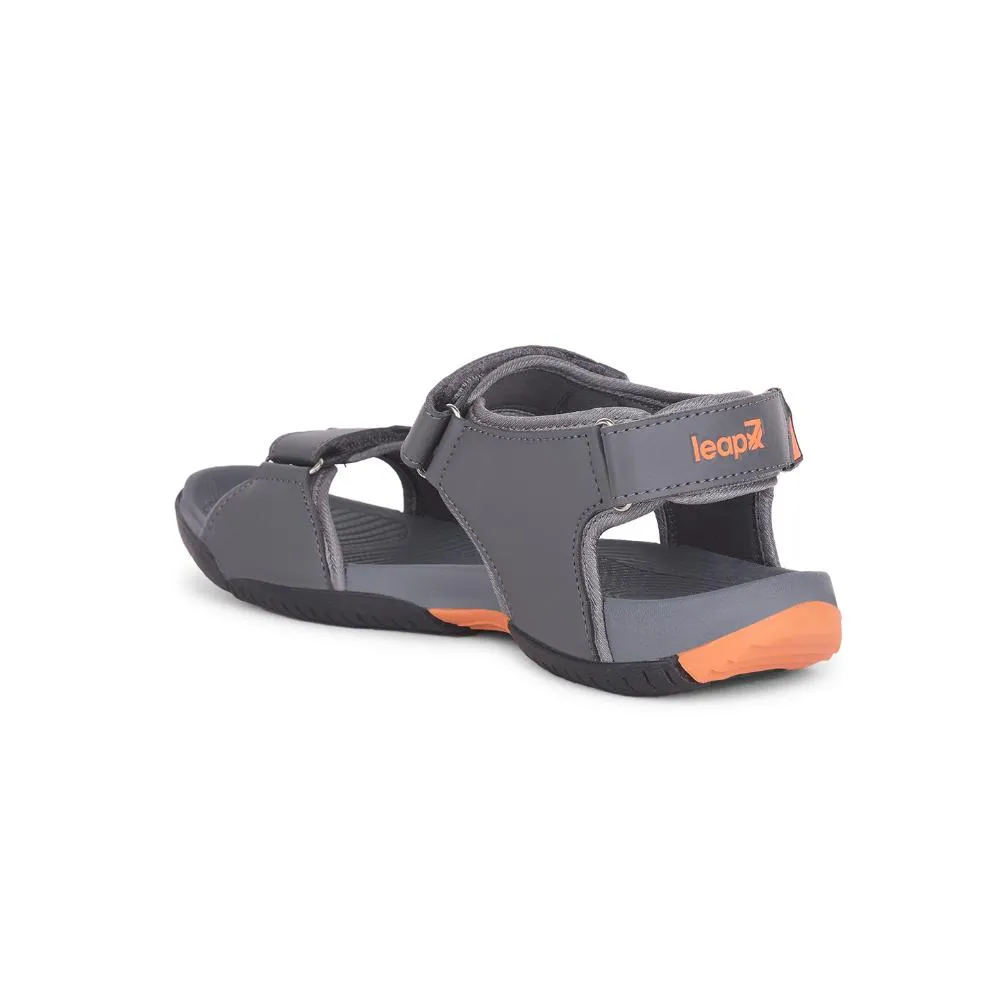Leap7x Grey Sporty Casual Sandal For Men MONACO By Liberty
