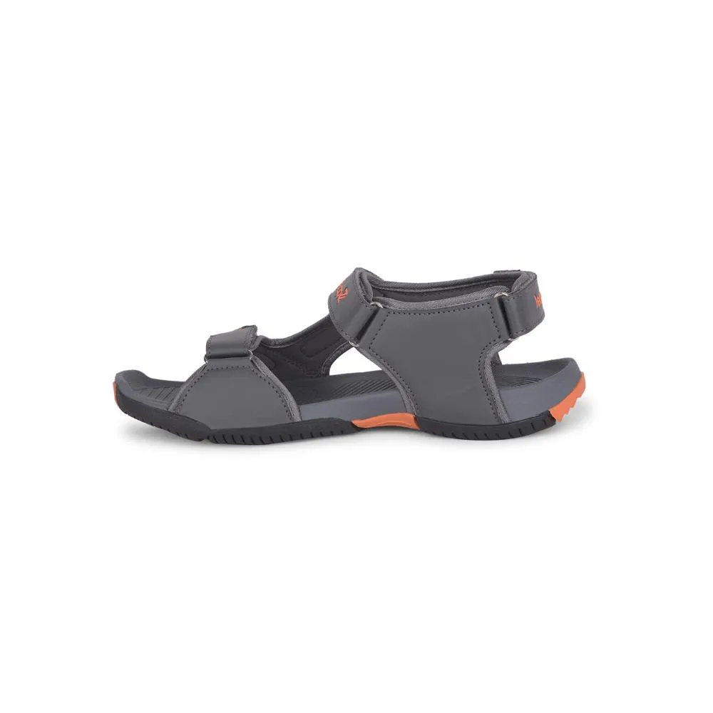 Leap7x Grey Sporty Casual Sandal For Men MONACO By Liberty