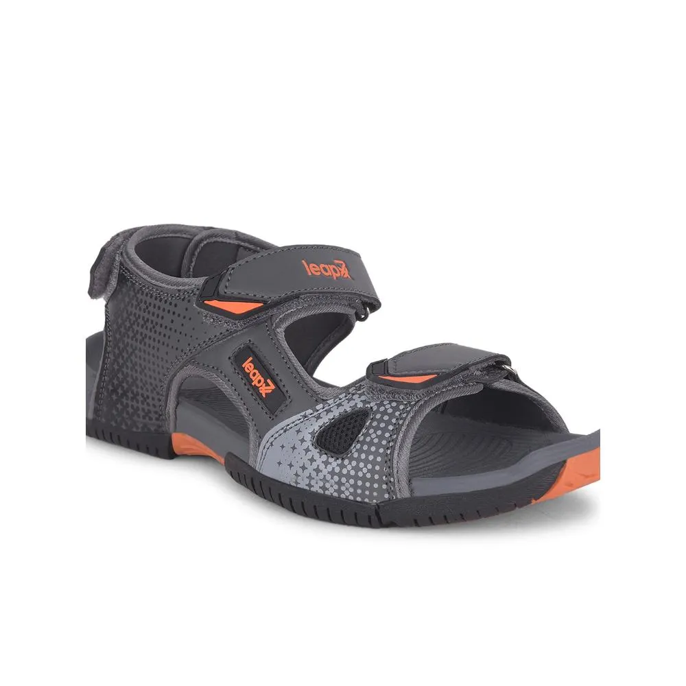 Leap7x Grey Sporty Casual Sandal For Men MONACO By Liberty