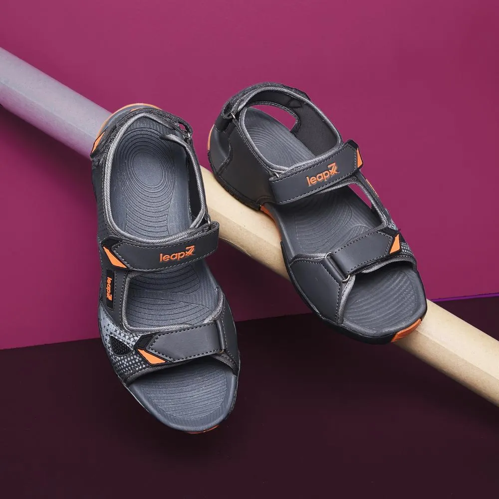 Leap7x Grey Sporty Casual Sandal For Men MONACO By Liberty