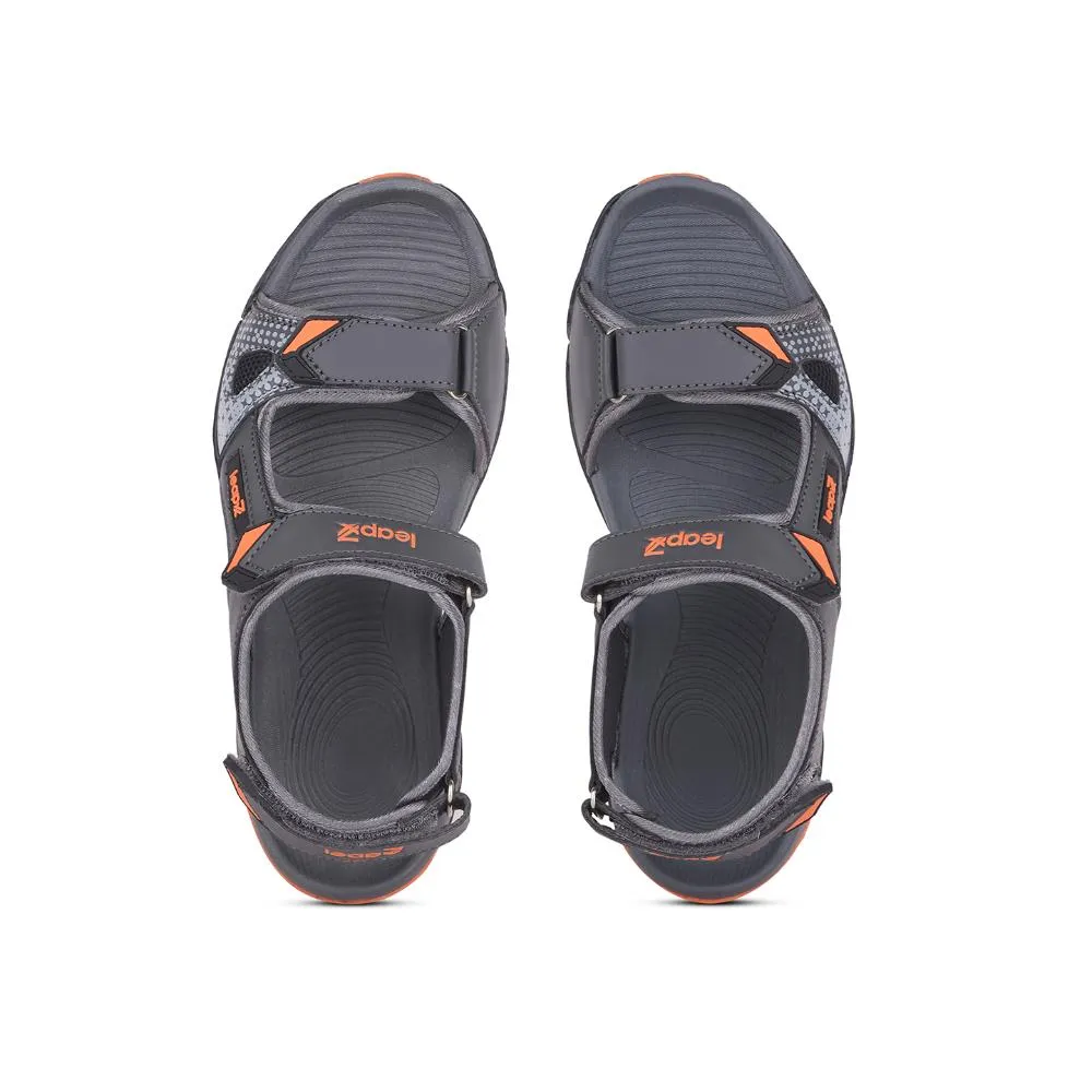 Leap7x Grey Sporty Casual Sandal For Men MONACO By Liberty