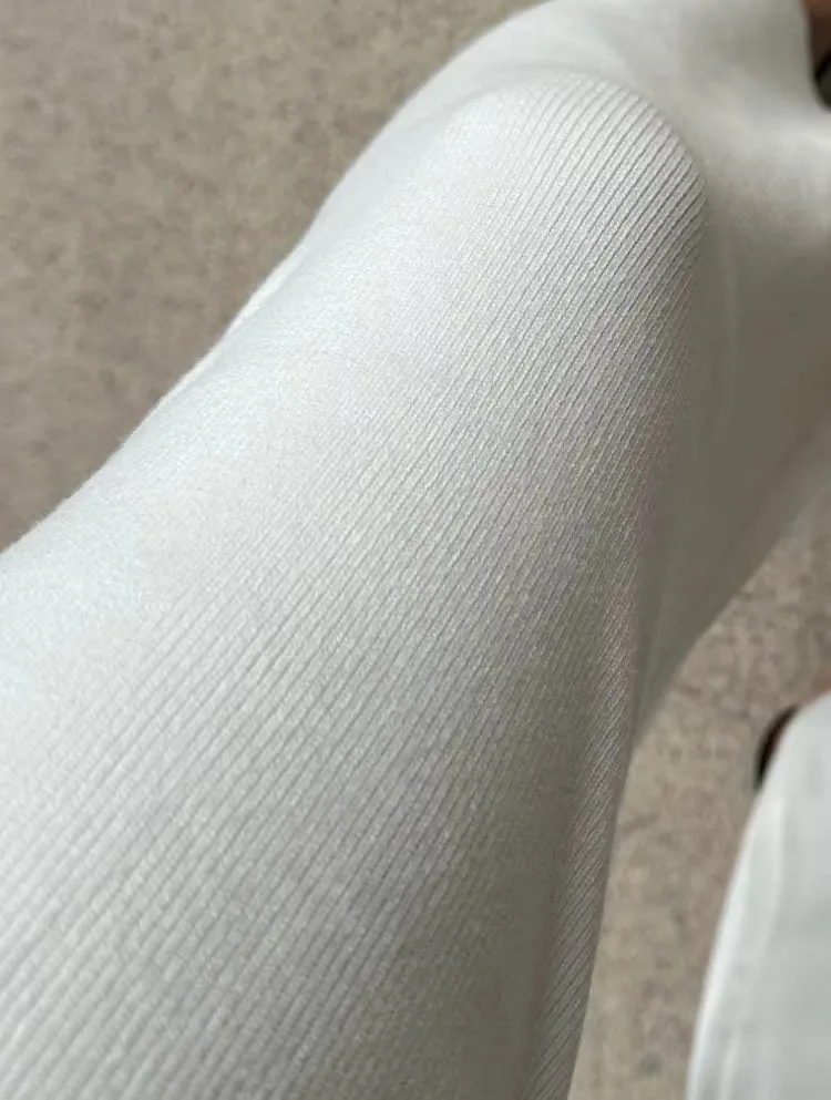 Loose Wool Knitted Wide-leg Trousers for Women