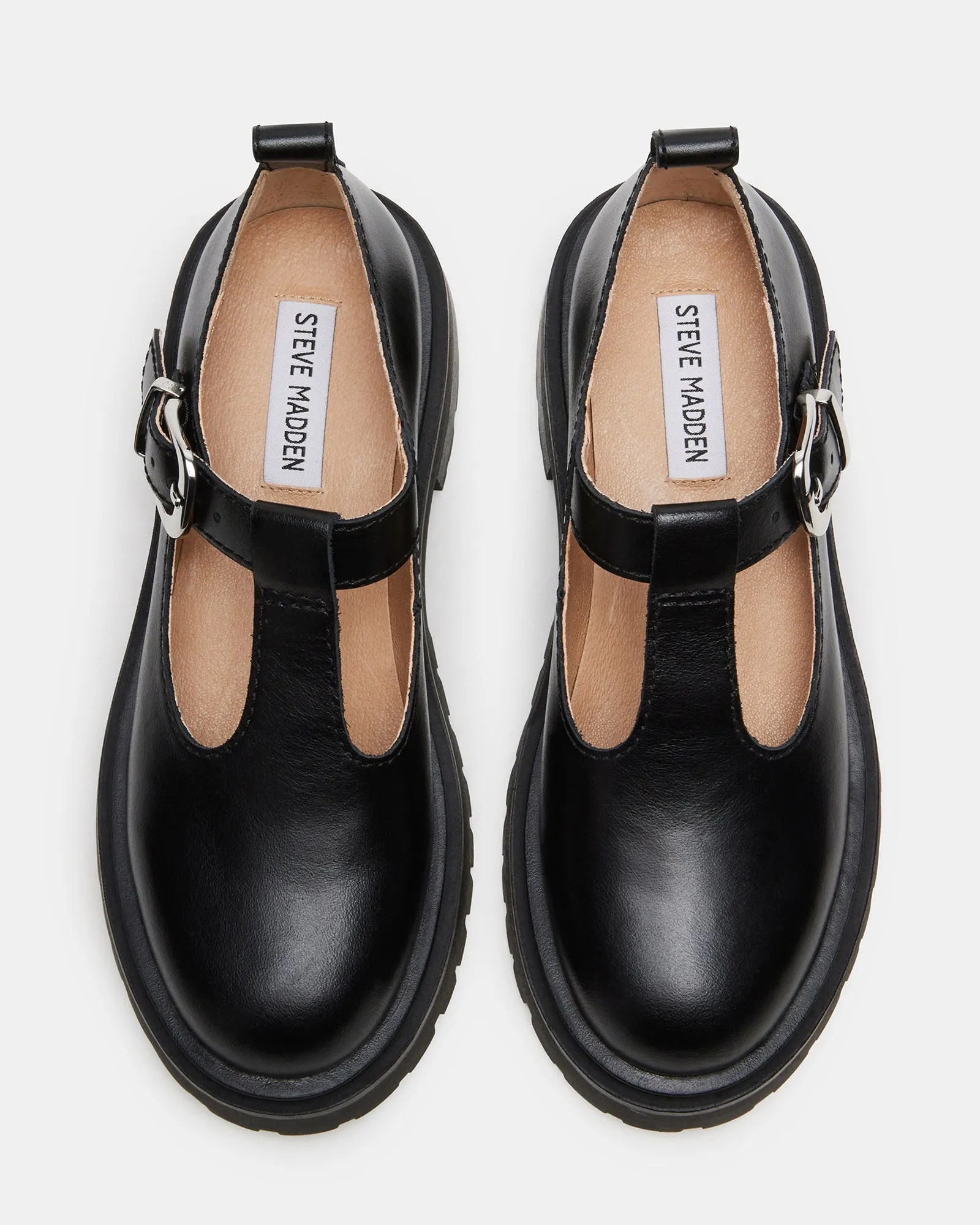 LUCIE BLACK LEATHER
