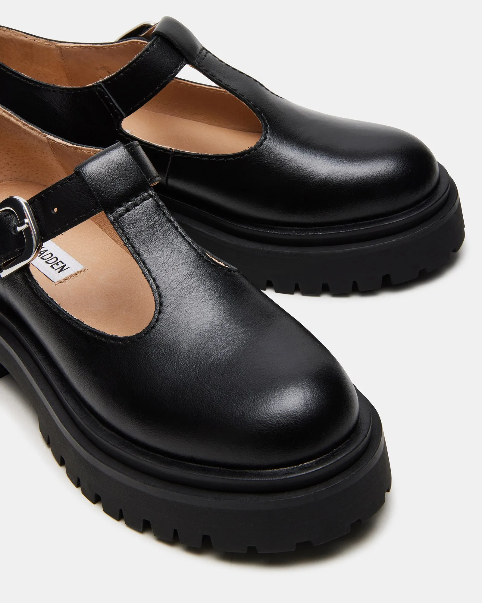 LUCIE BLACK LEATHER