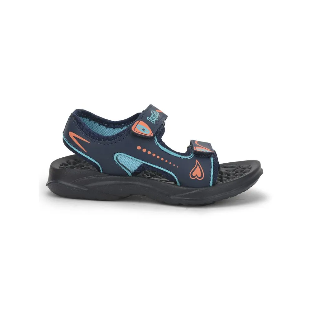 Lucy & Luke (Blue) Casual Sandal For Kids 9951-1 By Liberty