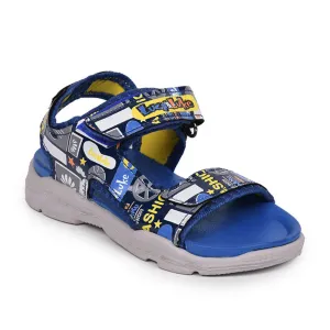 Lucy & Luke (Blue) Casual Sandal For Kids RICKY-2 By Liberty