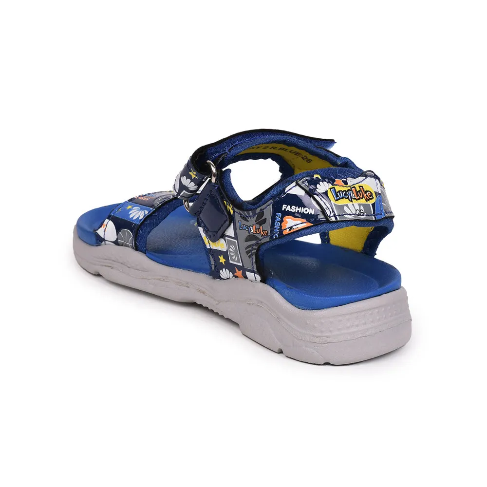 Lucy & Luke (Blue) Casual Sandal For Kids RICKY-2 By Liberty